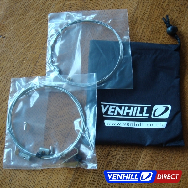 Motorcycle Emergency Broken Clutch or Throttle Cable Repair Kit by