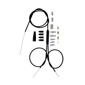 Venhill universal split dual throttle cable kit